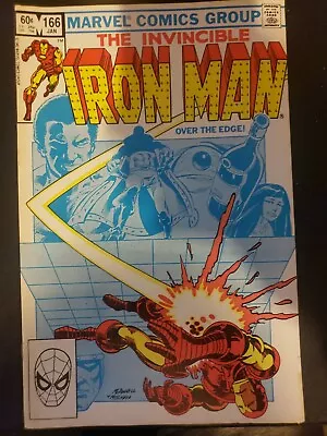 Buy Iron Man #166  1983  1st Full App. Obadiah Stane • 3.15£