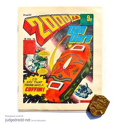 Buy 2000AD Prog 52-55 Dan Dare Doppleganger All 4 Judge Dredd Comic Books 1978 UK . • 62.50£
