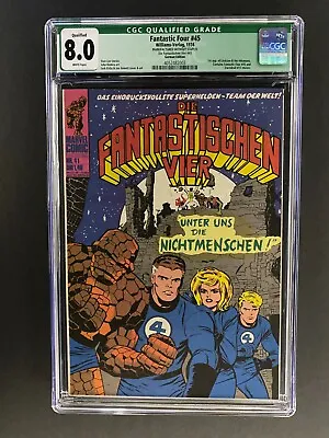 Buy Fantastic Four 45 CGC 8.0 1st App. Inhumans - Manufactured Without Staples??? • 371.28£