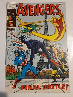 Buy The Avengers #71 Dec 1969 Good/VGC 3.0 First Appearance Of The Invaders • 49.99£