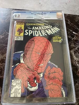 Buy The Amazing Spider-Man #307 Cgc 9.2 (COVER BROKEN ) • 33.36£
