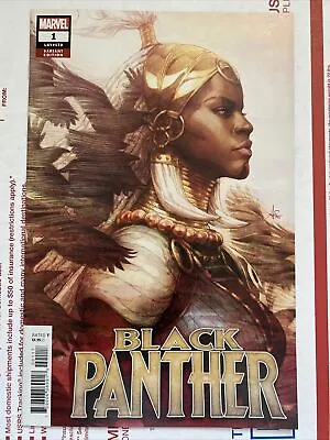 Buy BLACK PANTHER #1🔥🔥NM! Beautiful Copy! SHURI New Black Panther ARTGERM VARIANT • 9.55£