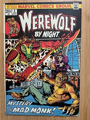Buy Werewolf By Night #3 MARVEL ( Vol 1 1973) • 32.99£