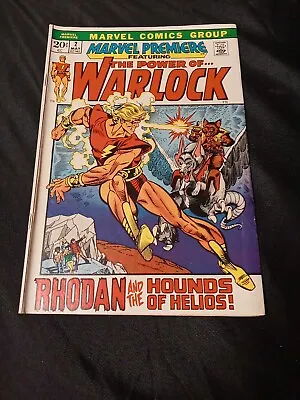 Buy Marvel Premiere #2 1972 Adam Warlock Vf White Pages • 20.10£