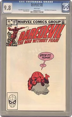 Buy Daredevil #187 CGC 9.8 1982 0968055007 • 88.07£