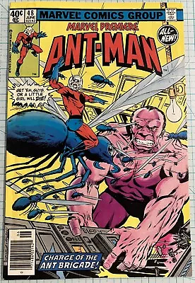 Buy Marvel Premiere #48 VF 2nd Scott Lang Ant-Man 2nd Cassie Lang 1979 Marvel Comics • 10.39£