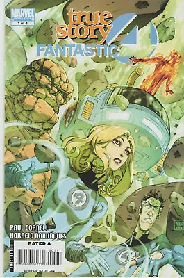 Buy Marvel Comics Fantastic Four True Story #1 1st Print Vf+ • 2.75£