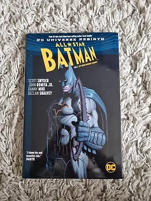 Buy All Star Batman Vol 1 My Own Worst Enemy HC Graphic Novel • 7£