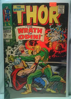 Buy The Mighty Thor 1967 Marvel Comics 147 6.0 • 15.61£