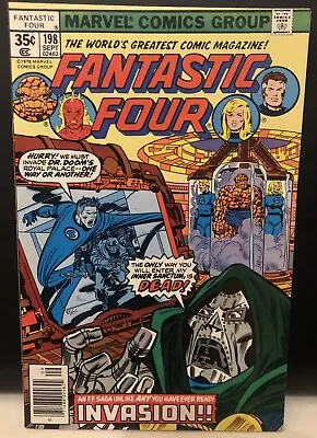 Buy Fantastic Four #198 Comic Marvel Comics Bronze Age • 9.99£