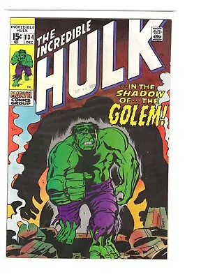Buy Incredible Hulk #134 NM CGC READY THE GOLEM BRONZE AGE MARVEL KEY! TRIMPE ART! • 106.86£
