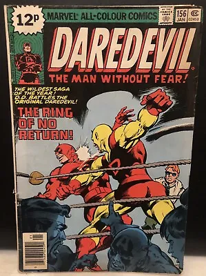 Buy DAREDEVIL #156 Comic Marvel Comics Bronze Age • 7.99£