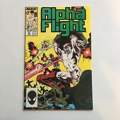 Buy Alpha Flight #51 KEY 1st Jim Lee Art On Marvel (Marvel 1987) Beautiful NM Comic • 15.74£