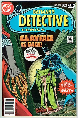 Buy DETECTIVE COMICS  478  NM/9.4 - 1st Appearance Of Preston Payne (3rd Clayface)! • 63.24£