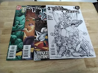 Buy Teen Titans # 1 - 4 : D.C. Comics 2003 : Michael Turner Sketch Variant Cover • 11.99£