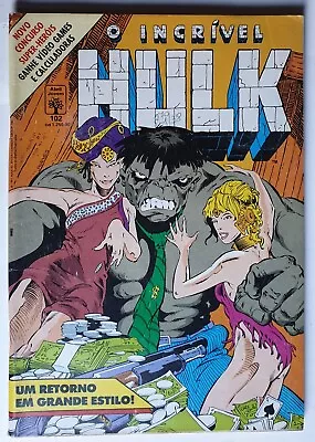 Buy THE INCREDIBLE HULK #347 -1st App Mr. Fixit  Brazilian Comics In Portuguese 1991 • 11.87£