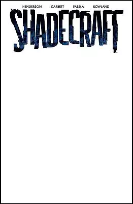 Buy Shadecraft #1 First Print Blank Variant Image Comics *Netflix TV* New B&B • 19.95£