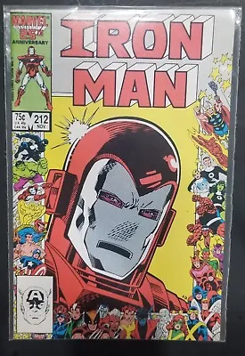 Buy Iron Man #212 (1986) 25th Anniversary Edition; Direct Edition; Marvel Comics; VF • 7.92£