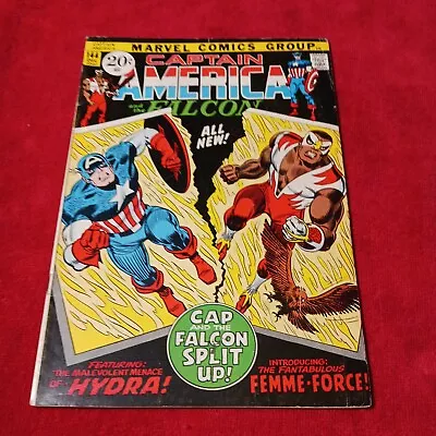 Buy Captain America And The Falcon #144 **KEY**Cap And Falcon Split Up  • 24.63£