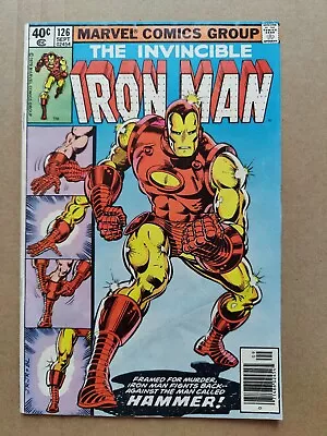 Buy Invincible Iron Man 126 Low Grade 1979 Demon In A Bottle Classic Cover (2) • 6.40£