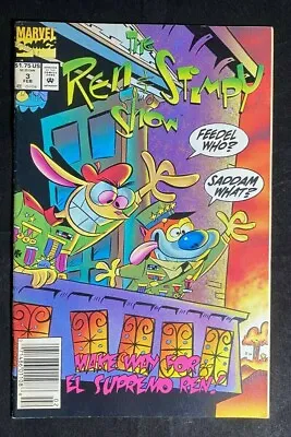 Buy The Ren & Stimpy Show #3 Feb 1993 MARVEL COMICS Dan Slott EL SUPREMO REN - GREAT • 7.92£