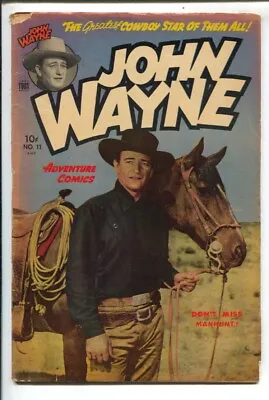 Buy John Wayne Adventure #11  1951 - Toby  -VG- - Comic Book • 107.40£