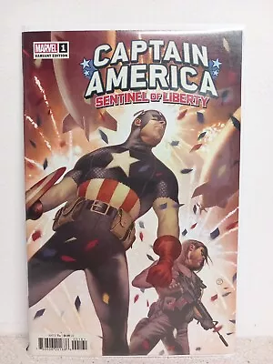 Buy Captain America Sentinel Of Liberty # 1 1:50 (2022) Tedesco Variant 🔥🔥 • 3£