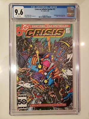 Buy Crisis On Infinite Earths 12 CGC 9.6, DC Comics 1986  • 38.65£