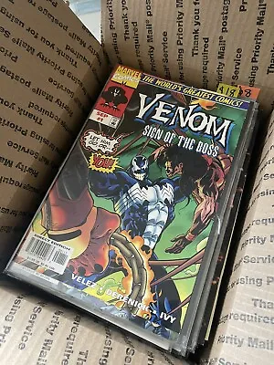 Buy BIG Lot Of 57 Vintage Marvel Comics 1990s-2000s Venom Mutants Cap America MORE • 39.64£