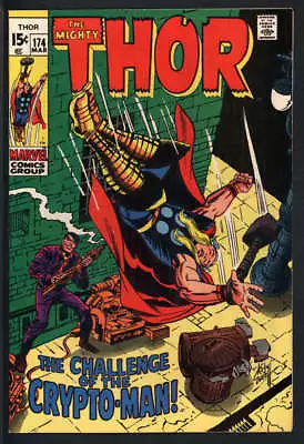 Buy Thor #174 7.5 // Jack Kirby & Bill Everett Cover Marvel Comics 1970 • 40.18£