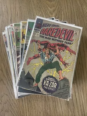 Buy Daredevil Lot Includes Silver Age - 24 37 55 56 57 58 60 62 (Marvel Comics) • 87.37£