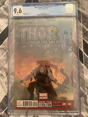 Buy Thor God Of Thunder #2 Cgc 9.6 ( 1st App Gorr The God Butcher ) • 295£