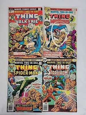Buy Lot Of 4 Marvel Comics Group Two-In-One The Thing And... Issues 7, 15, 17 &18 • 14.89£