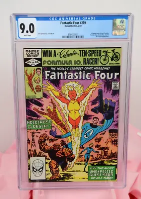 Buy Marvel Comics Fantastic Four #239 CGC 9.0 John Byrne 1st App Aunt Petunia • 55.40£