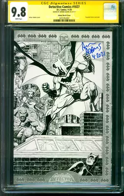 Buy Batman Detective Comics 1027 CGC SS 9.8 Adams Sketch Variant 11/20 • 157.49£