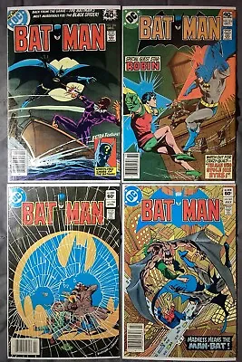 Buy 1978-1983 (Lot Of 4) Batman #s 306,316,358,361 DC Comics • 32.13£