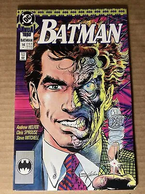 Buy Batman Annual 14 DC 1990 VF/NM Neal Adams Cover Two-Face Origin • 4.74£