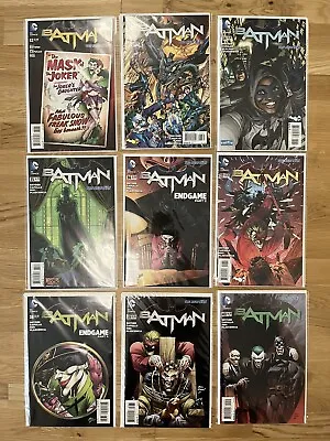 Buy Batman The New 52 32 To 40 - 9 Issues Bundle Variant Covers C, Rare, NM • 34.90£