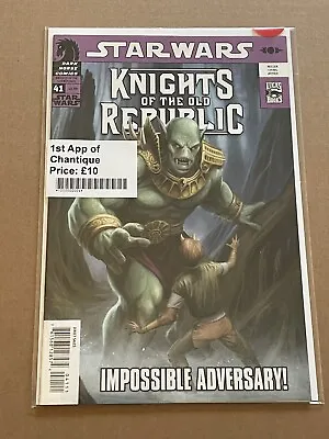 Buy Star Wars Knights Of The Old Republic 41 • 8£