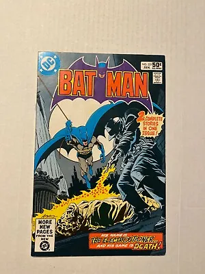 Buy Batman #331 Batman Vs The Executioner Jim Aparo Cover Art  • 16.22£