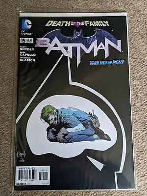 Buy DC New 52 Batman #15 Death Of The Family Scott Snyder, Greg Capullo, 2013 • 7.50£