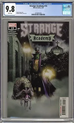 Buy Strange Academy #15 (2022) CGC 9.8 NM/M - 1st Cover Appearance Of Gaslamp • 79.44£