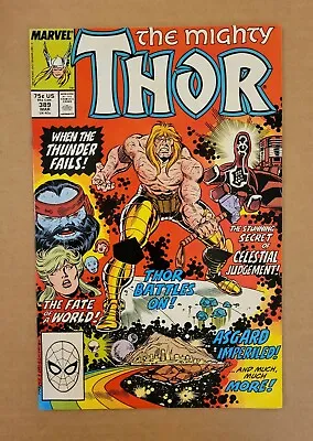 Buy Thor 389, Marvel Comics, 1988, First Replicoid, Sigurd Jarlson, Thor Replica 🔑  • 3.95£