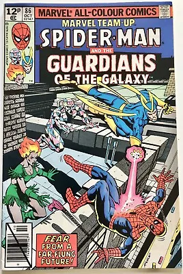 Buy Marvel Team Up 86, Spider-Man And The Guardians Of The Galaxy, 1979, Fn/VFN • 5.25£