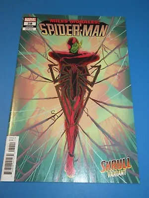 Buy Miles Morales Spider-man #38 Skrull Variant VF Beauty Wow • 6.30£