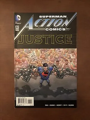 Buy Action Comics #42 (2015) 9.2 NM DC Key Issue Comic Book Justice High Grade • 9.49£