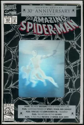 Buy Marvel Comics The Amazing SPIDER-MAN #365 1st Spider-Man 2099 VFN/NM 9.0 • 7.90£