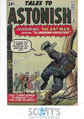 Buy Tales To Astonish  #37  Vg   4th Ant Man • 100£