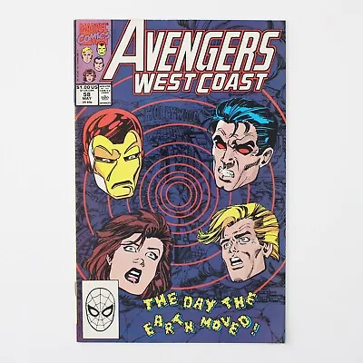 Buy Avengers West Coast #58 1990 Marvel Comics • 3.99£