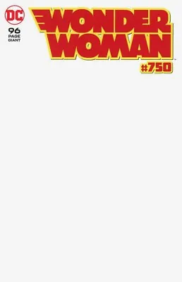 Buy Wonder Woman #750 (NM) `20 Various  (Blank Variant) • 12.95£